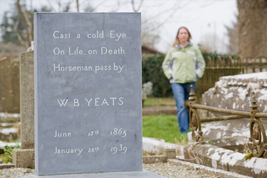 W.B. Yeats Grave